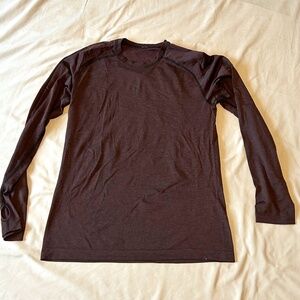 LULULEMON | Wundermost Nulu Crewneck | Espresso / burgundy